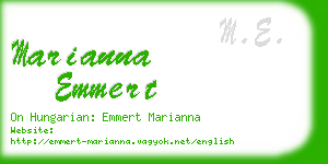 marianna emmert business card